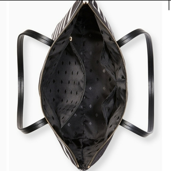 Kate Spade Hayden Sailing Stripe Zip Top tote NWOT - Picture 3 of 5